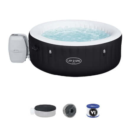 สปาเป่าลม Lay-Z-Spa® Bestway Miami AirJet ขนาด 1.80m x 1.80m x 66cm_0